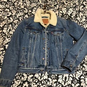 Levi’s Women’s Sherpa Denim Jacket